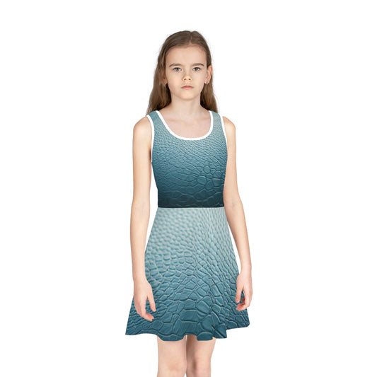 Girls' Sleeveless Sundress (AOP)