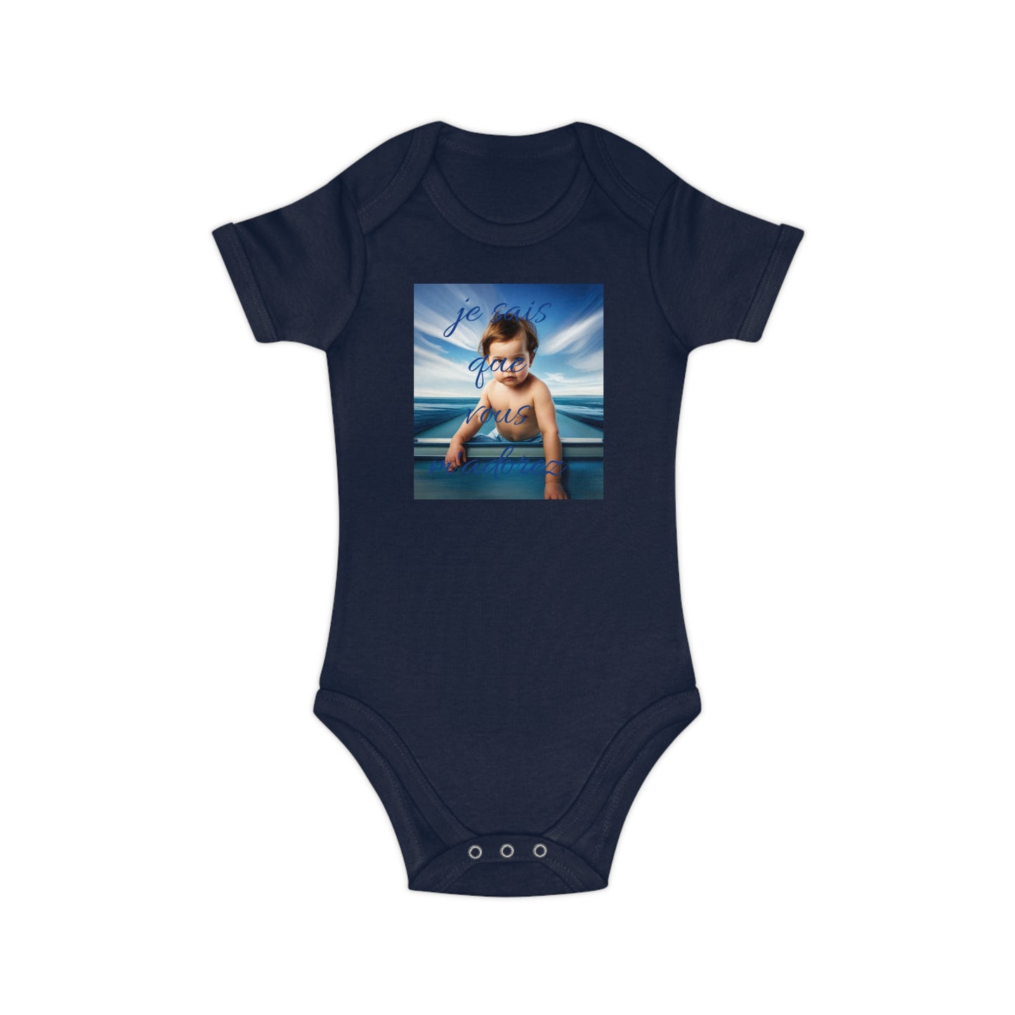 Combed Cotton Baby Bodysuit