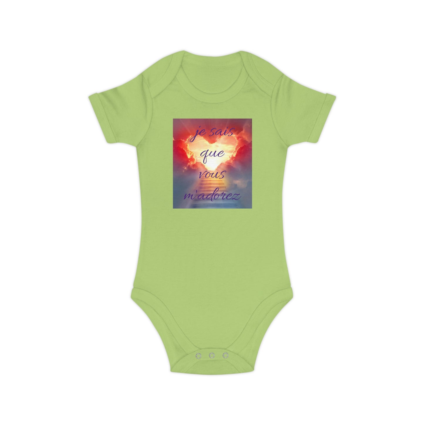 Combed Cotton Baby Bodysuit