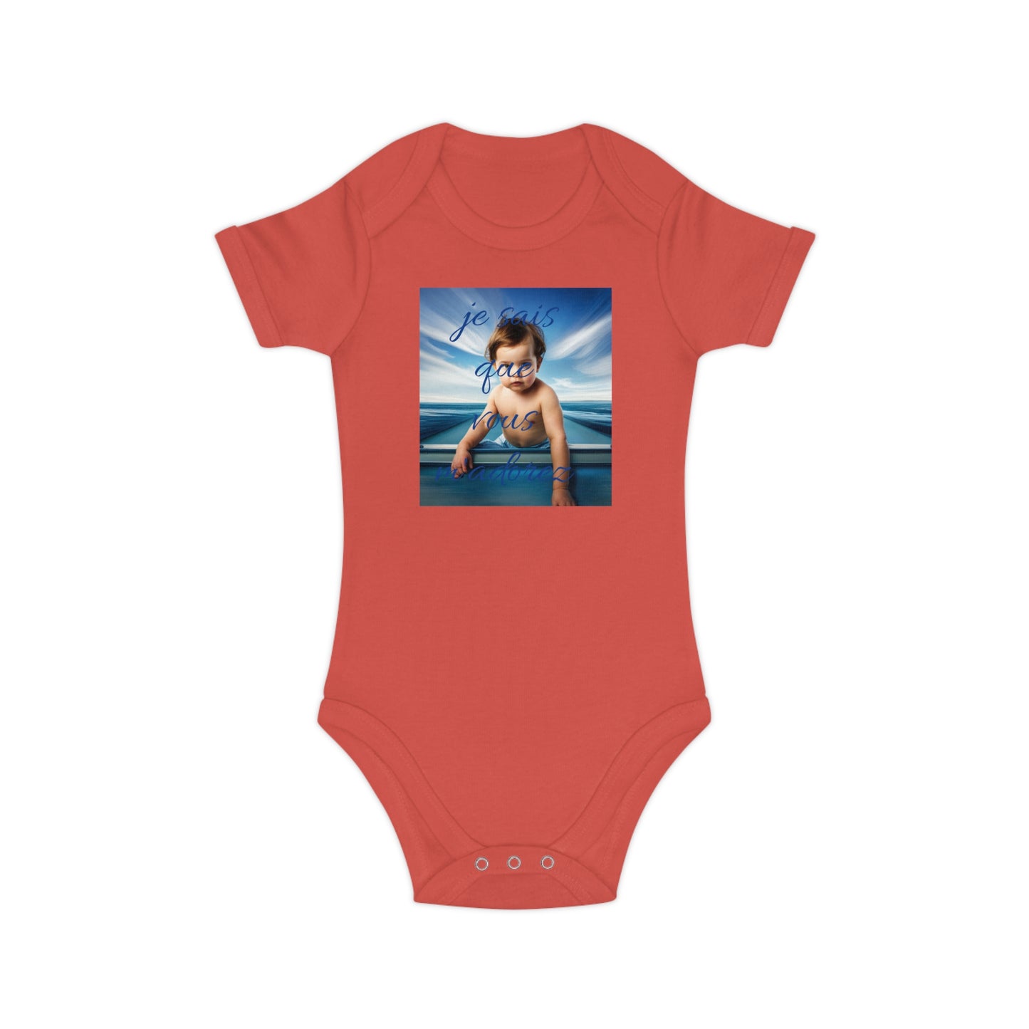 Combed Cotton Baby Bodysuit