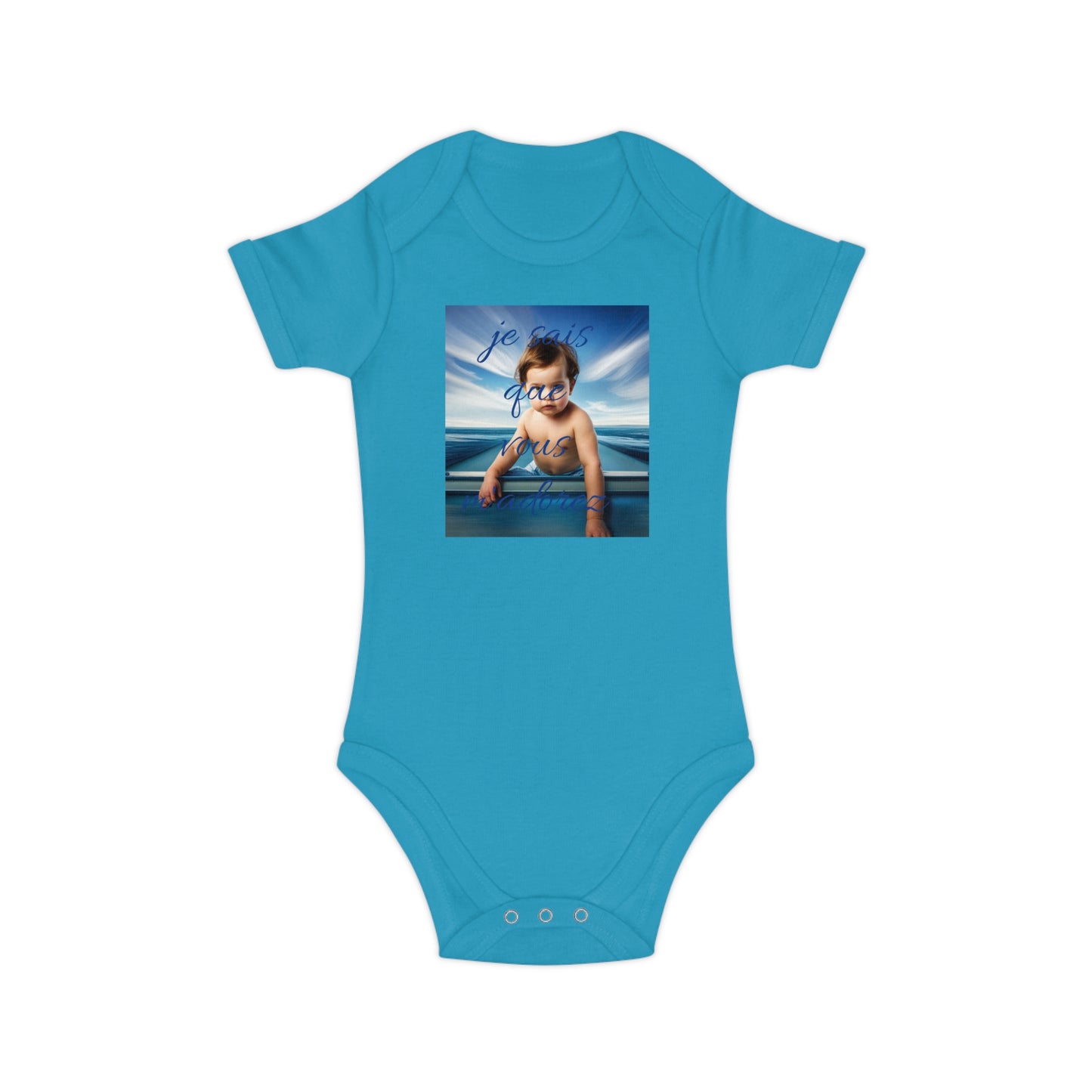 Combed Cotton Baby Bodysuit