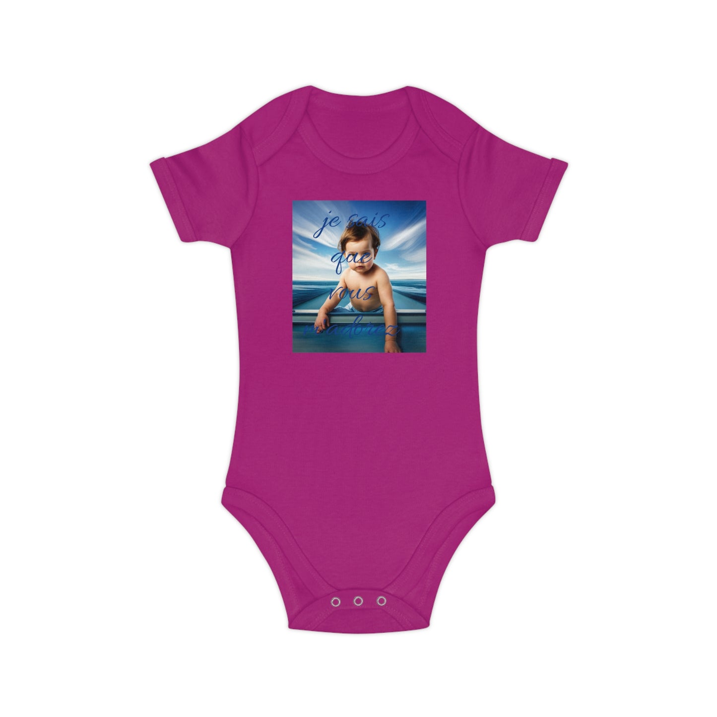 Combed Cotton Baby Bodysuit