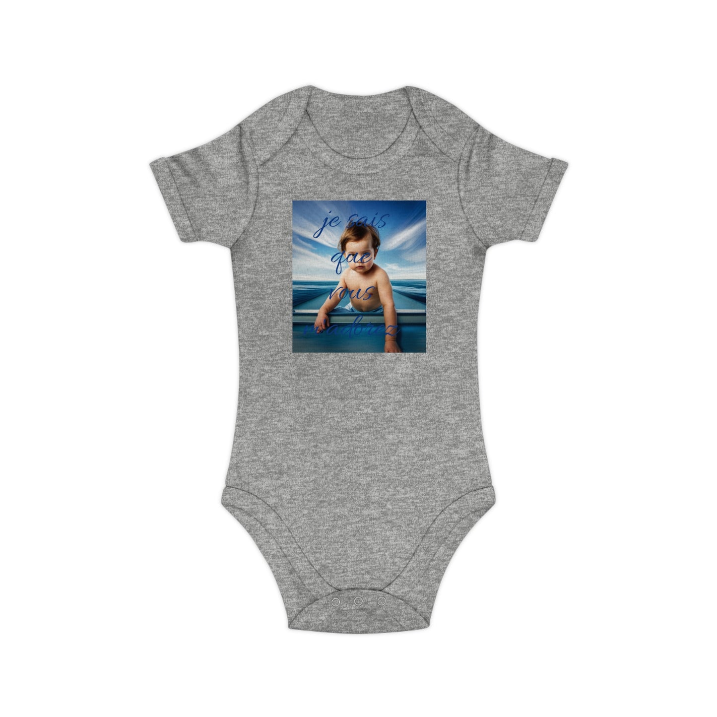 Combed Cotton Baby Bodysuit