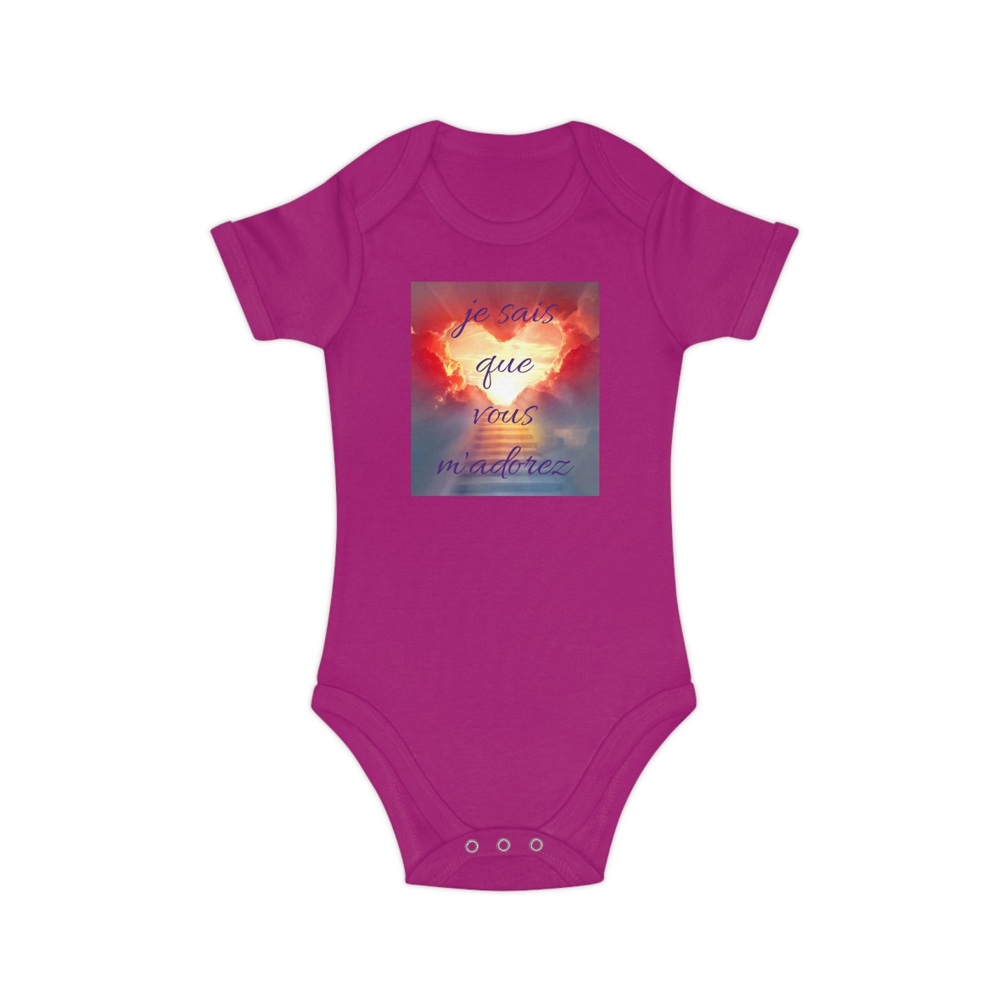 Combed Cotton Baby Bodysuit