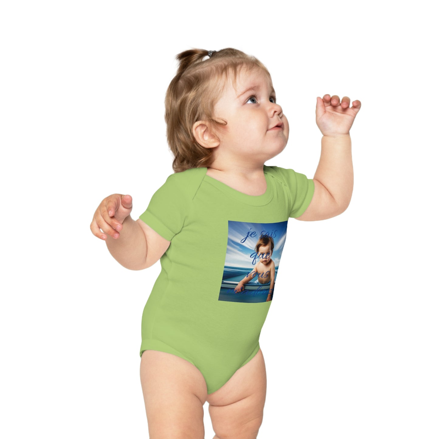 Combed Cotton Baby Bodysuit