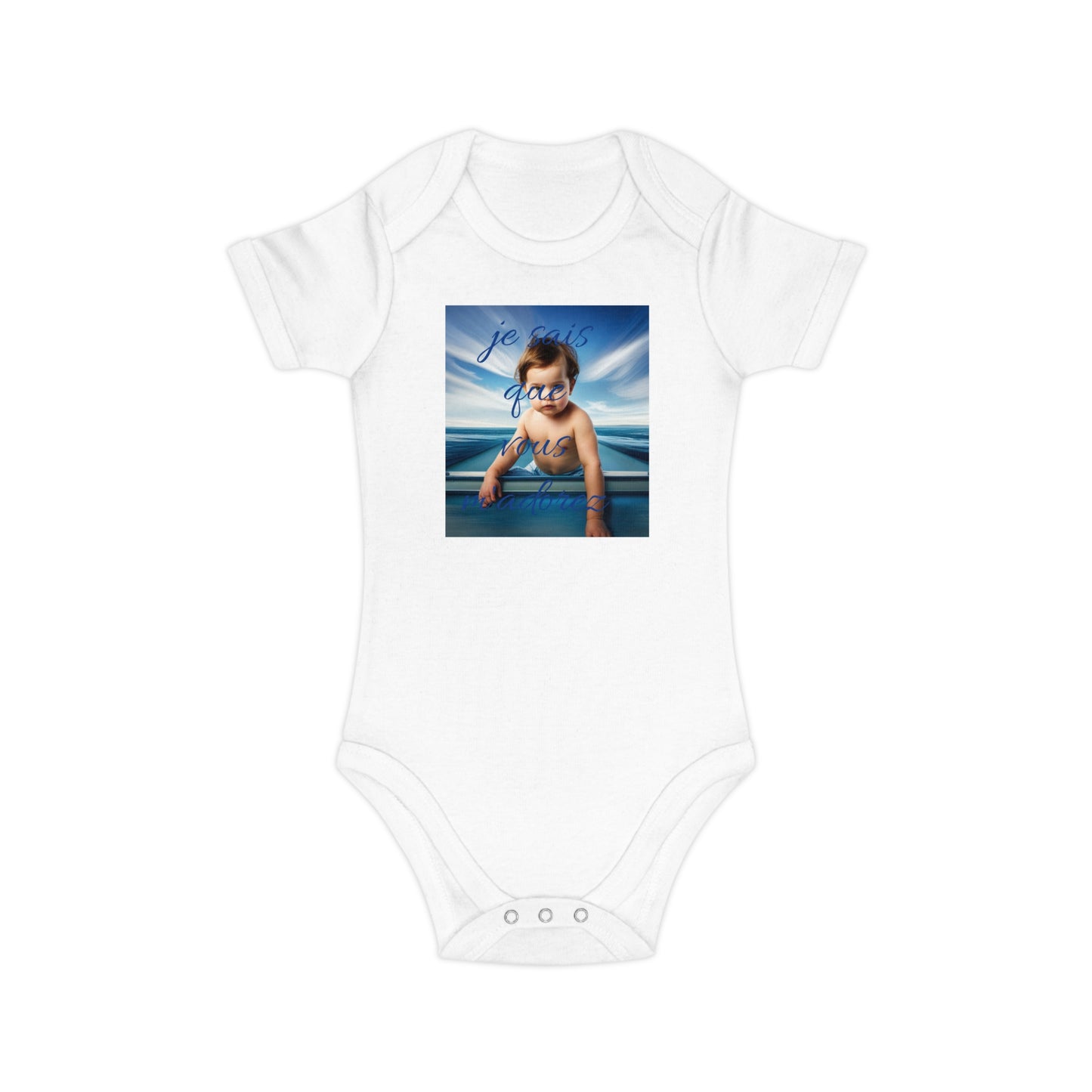 Combed Cotton Baby Bodysuit